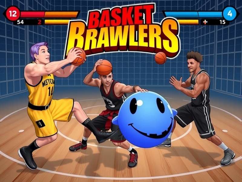 Basket Brawlers Gameplay Screenshot